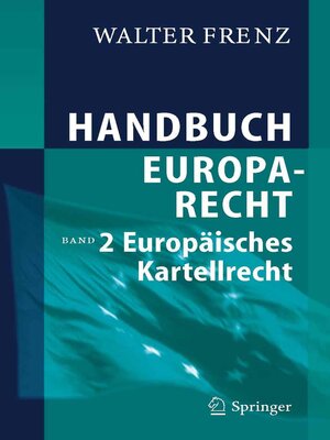 cover image of Handbuch Europarecht